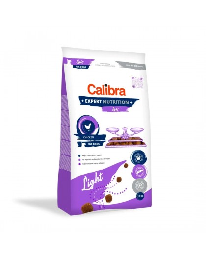 CALIBRA Dog Expert Nutrition Light - dry dog food - 12kg