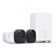 Eufy Security, eufyCam 2 Pro Wireless Home Security Camera System, 365-Day Battery Life, HomeKit Compatibility, 2K Resolution, I