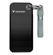 Verbatim Pocket SSD USB 3.2 Gen 2 2TB Black/Grey