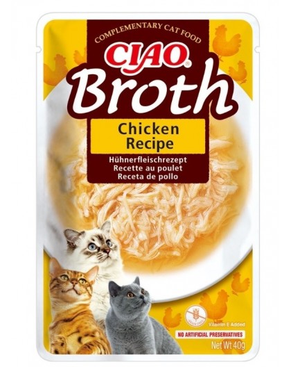 INABA Ciao Broth Chicken - cat treats - 40g