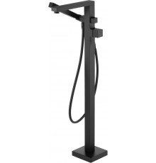 Freestanding bathtub mixer with shower set