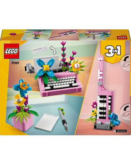 LEGO CREATOR 3in1 31169 Flower Writing Machine
