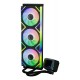 XPG LEVANTE II 360 - all-in-one water cooling, 12 cm (black)