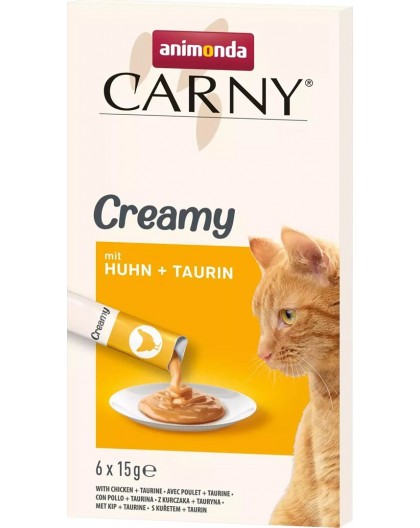 ANIMONDA Carny Chicken with taurine - cat treats - 6 x 15g