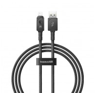 Baseus Unbreakable USB A to iP cable 2 m 5V-2.4A Black