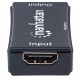 Manhattan HDMI Repeater, 4K@60Hz, Active, Boosts HDMI Signal up to 40m, Black, Three Year Warranty