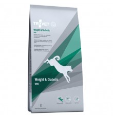 TROVET Weight & Diabetic WRD with chicken - dry dog food - 12,5 kg
