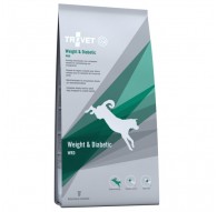TROVET Weight & Diabetic WRD with chicken - dry dog food - 12,5 kg