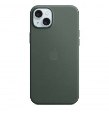 Apple iPhone 15 Plus FineWoven Case with MagSafe - Evergreen