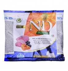 FARMINA N&D Pumpkin Dog Lamb & Blueberry Adult Mini - dry dog food - 100 g