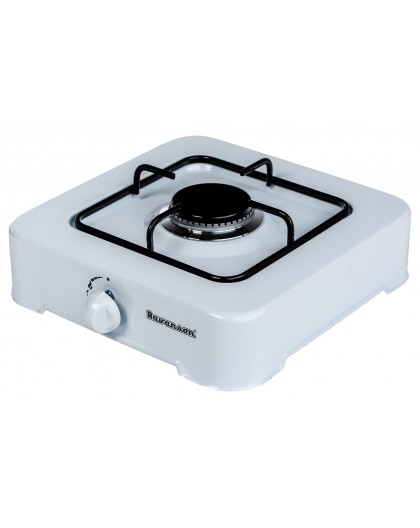 Gas cooker Ravanson K-01T (white 1 zone)