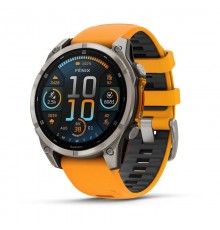 Garmin fenix 8 3.56 cm (1.4") AMOLED 47 mm Digital 454 x 454 pixels Touchscreen Graphite Wi-Fi GPS (satellite)