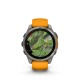 Garmin fenix 8 3.56 cm (1.4") AMOLED 47 mm Digital 454 x 454 pixels Touchscreen Graphite Wi-Fi GPS (satellite)