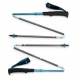 DIAMOND BLACK DISTANCE CARBON TREKKING POLES, 115 CM - DESERT SKY