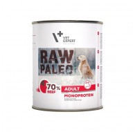 RAW PALEO Adult Monoprotein Beef - wet dog food - 800 g