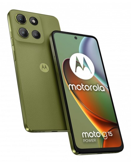 Motorola moto g15 power 17.1 cm (6.72") Dual SIM Android 15 4G USB Type-C 8 GB 256 GB 6000 mAh Green