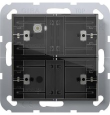 GIRA Pushbutton Sensor 4 Comfort 2x KNX System 55 504200