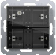GIRA Pushbutton Sensor 4 Comfort 2x KNX System 55 504200