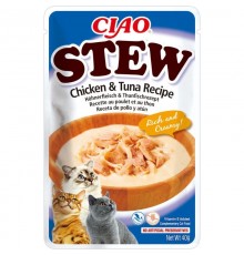 INABA Ciao Stew Chicken & Tuna - cat treats - 40g