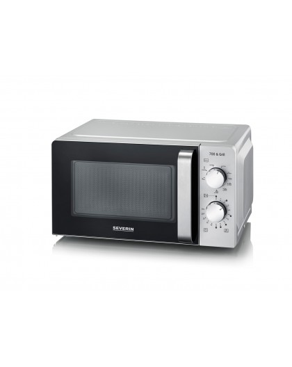 Severin MW 7780 microwave Black, Silver Grill microwave Countertop 17 L 700 W