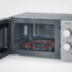Severin MW 7780 microwave Black, Silver Grill microwave Countertop 17 L 700 W