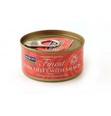 FISH4CATS Tuna fillet with salmon - wet cat food - 70g