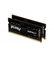 Kingston Technology FURY 16GB 3200MT/s DDR4 CL20 SODIMM (Kit of 2) Impact