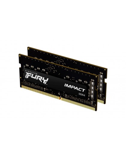Kingston Technology FURY 16GB 3200MT/s DDR4 CL20 SODIMM (Kit of 2) Impact