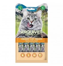 ARQUIVET Creamy Cat Treats Chicken - cat treats - 5 x 14g