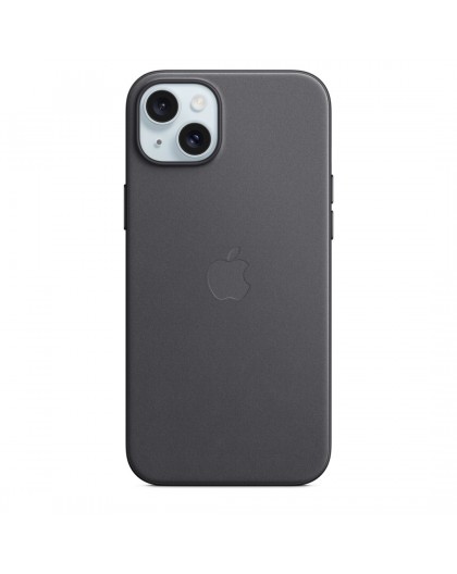 Apple iPhone 15 Plus FineWoven Case with MagSafe - Black