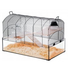ZOLUX Cage NeoPanas XL with glass cuvette, black