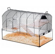 ZOLUX Cage NeoPanas XL with glass cuvette, black