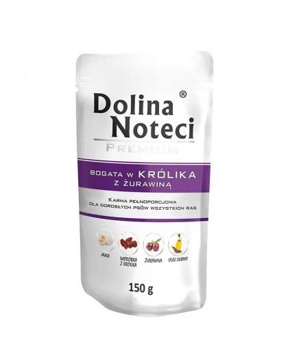 Dolina Noteci 5902921300748 dogs moist food Rabbit Adult 150 g