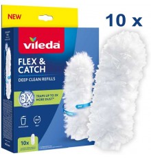 Vileda Flex&Catch dustpan refills, 10 pcs.
