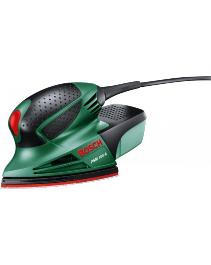 Bosch PSM 100 A Multi sander 26000 OPM Black, Green, Red