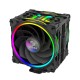 Akasa H4 Plus CPU cooler + AR12 Reverse Blade Fan
