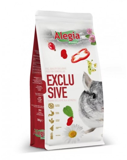 ALEGIA Exclusive Chinchilla - chinchilla food - 700g