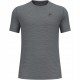 Odlo BL TOP crew neck l/s MERINO 160 short-sleeved thermal underwear, size L, dark grey