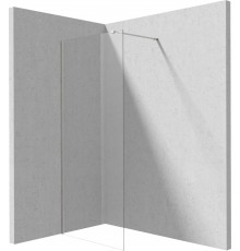 Walk-in shower wall 110 cm