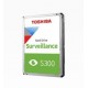 Toshiba 8.9cm (3.5") 4TB SATA3 Surv. S300 Green 5900 RPM