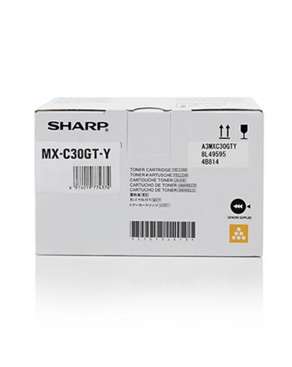Sharp MXC30GTY toner cartridge 1 pc(s) Original Yellow