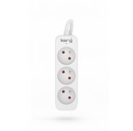 KERG power strip 3 sockets 3m 16A