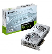 GIGABYTE GeForce RTX 5060 EAGLE OC ICE 8G Graphics Card - 8GB GDDR7, 128bit, PCI-E 5.0, 2550 MHz Core Clock, 3 x DisplayPort, 1 