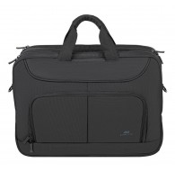 Rivacase 8432 laptop case 39.6 cm (15.6") Toploader bag Black