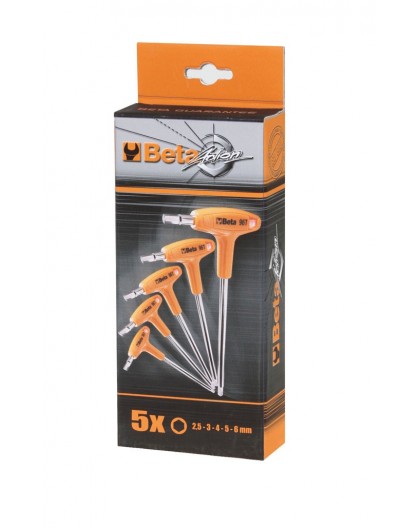 Set of angle hex keys 5 pcs 2.5-3-4-5-6mm