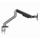 Gembird MA-DA1-05 Desk mounted adjustable monitor arm, 17”-32”, up to 9 kg, space grey