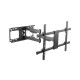 Cabletech TV bracket 37-70 " Black max Vesa 600x400 60kg
