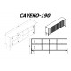 Cama VERA chest of drawers 190x40x80 cashmere matt