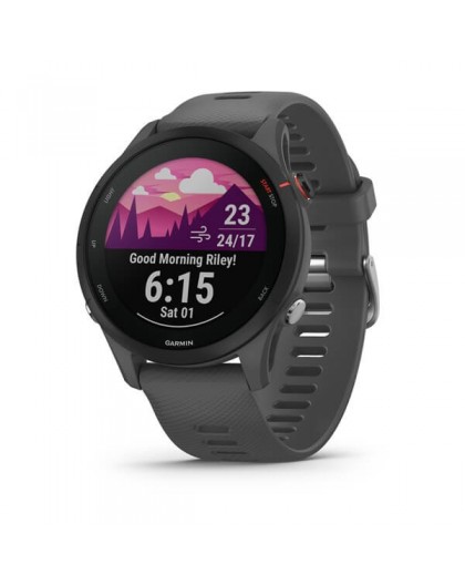 Garmin Forerunner 255 3.3 cm (1.3") MIP 46 mm Digital 260 x 260 pixels Grey Wi-Fi GPS (satellite)