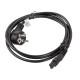 Lanberg power cable for laptop cee 7/7-c5 ca-c5ca-11cc-0018-bk